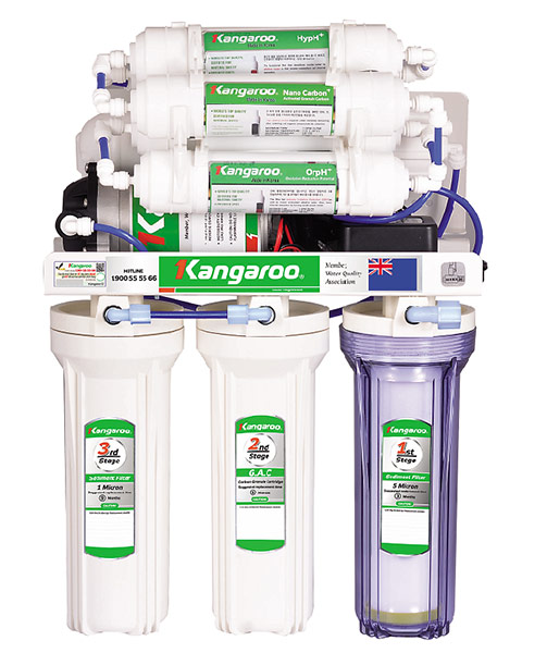 Máy lọc nước Kangaroo KG10G4 Không Tủ 10 Lõi